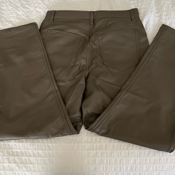 Abercrombie Leather Pants - Picture 4 of 4